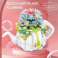DIY Block Flowers Plant (255 Pcs)